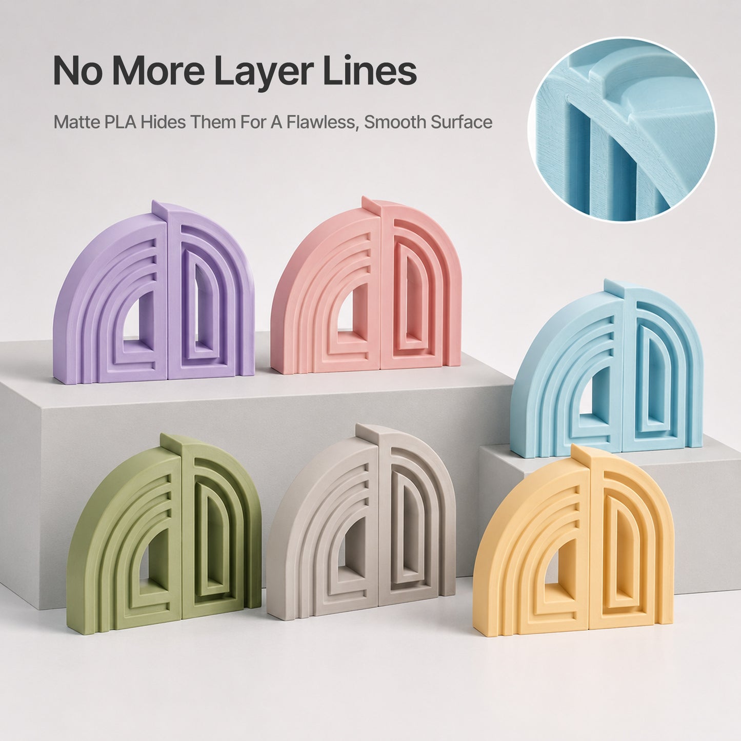 Flowfil Matte PLA Filament 1.75mm 10*1KG