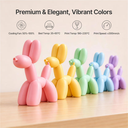 Flowfil Matte PLA Filament 1.75mm 10*1KG
