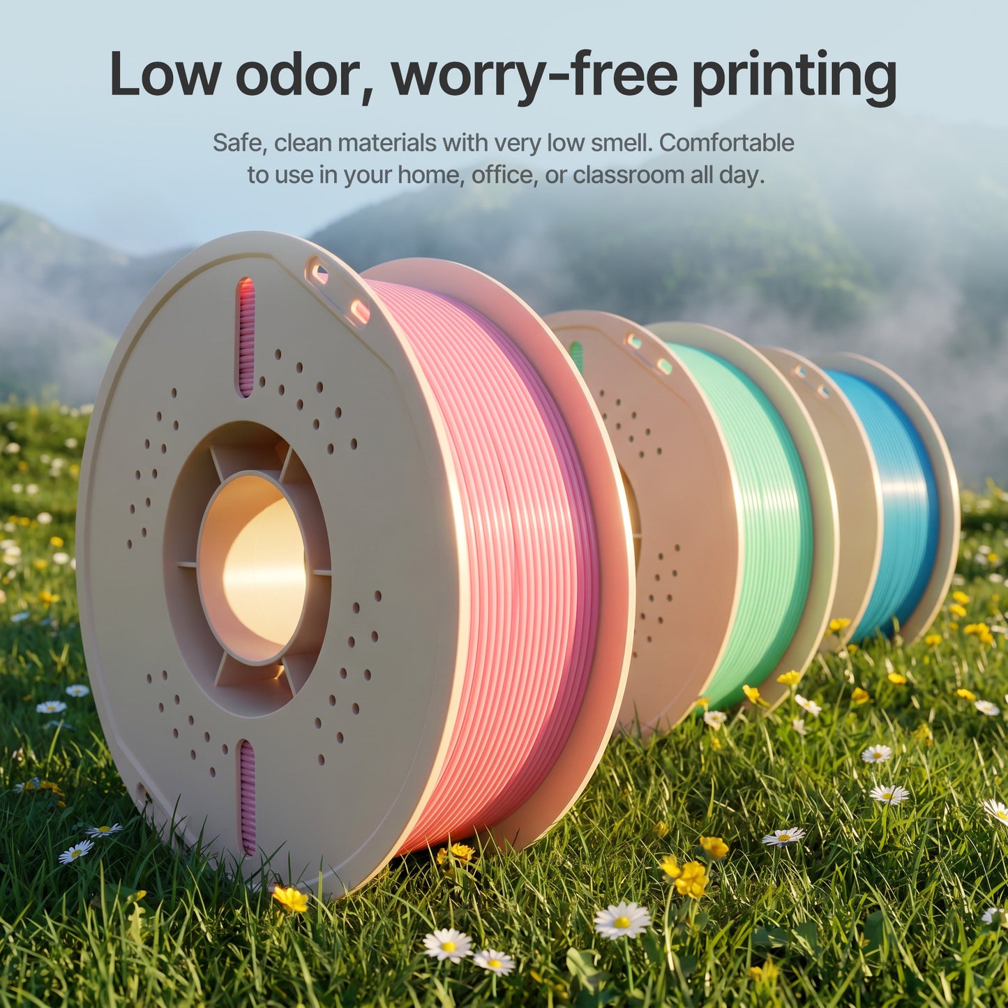 Flowfil High Strength PETG Filament 1.75mm 1KG Durable 3D Printing Material（10pcs）