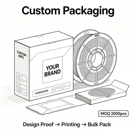 Custom Filament Packaging Boxes MOQ 2000